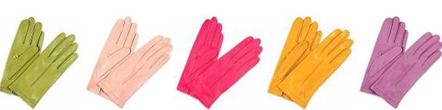 5 color gloves