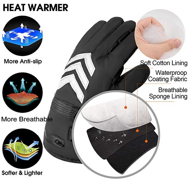 Romeifly Electric Heated Gloves