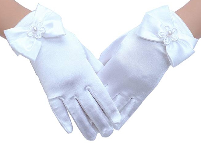 Tandi Girls Gorgeous Satin Gloves