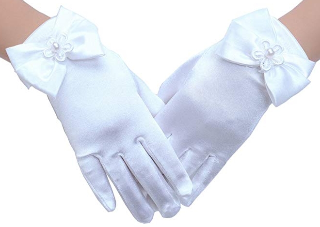 Tandi Girls Gorgeous Satin Gloves