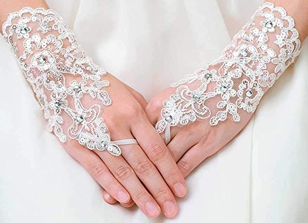 Wedding Gloves Lace Bridal