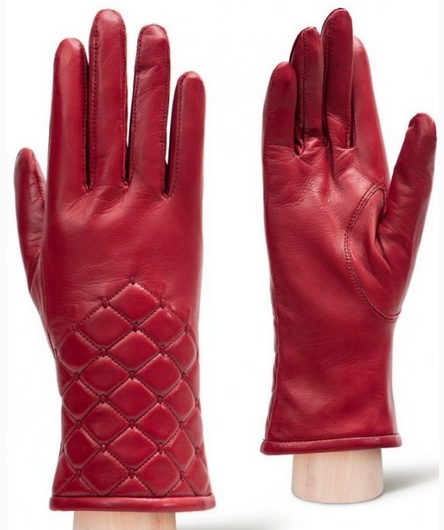 Eleganzza gloves for women red