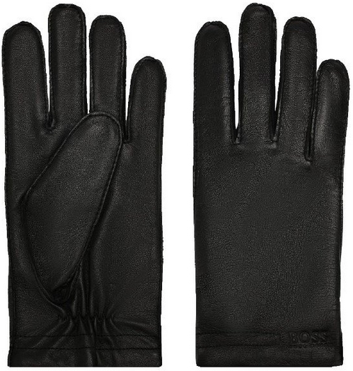 boss leather gloves mens